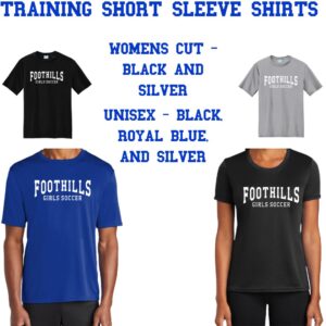 CFHS Girls Soccer Training Short Sleeve Shirt